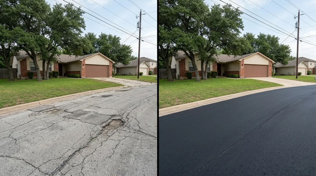 Result asphalt paving in Killeen - Killeen Asphalt Paving